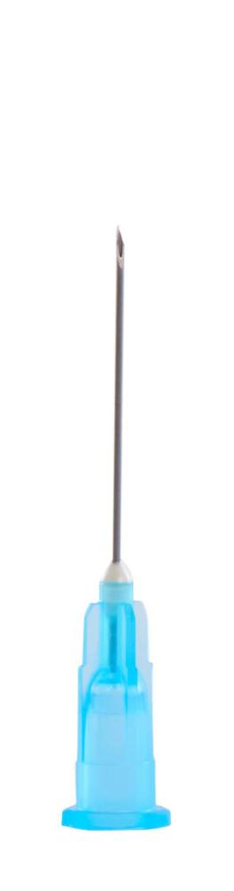 KRUUSE Einmalkanüle 0.6x25 mm blau, 100 Stück