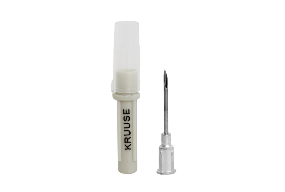 KRUUSE Einmalkanüle 16G Alu-Ansatz, 1.6x25mm, 100 Stk