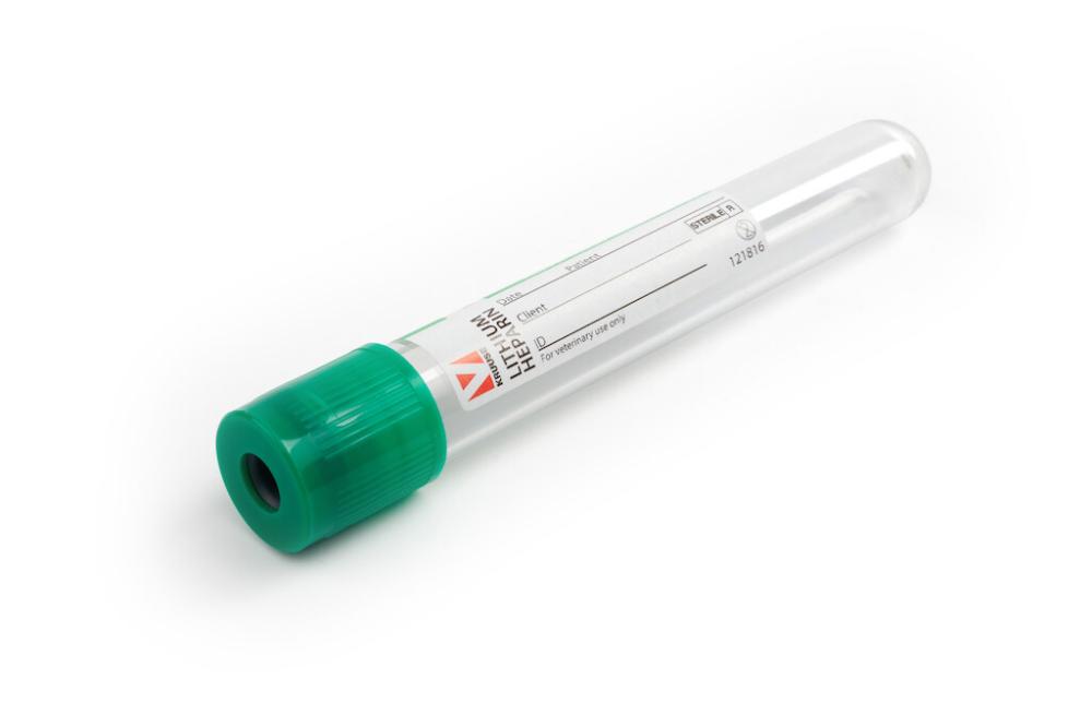 KRUUSE Blutentnahmeröhrchen Lithium Heparin, 10ml, 100 Stk KRUUSE Blutentnahmeröhrchen Lithium Heparin, 10ml, 100 Stk