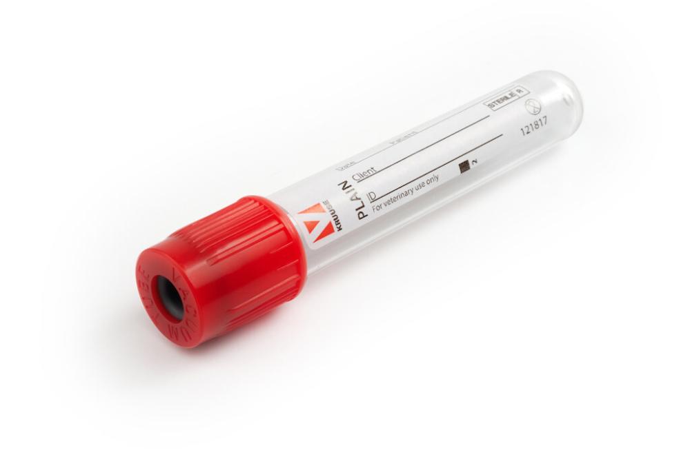 KRUUSE Blutentnahmeröhrchen einfach, 2ml, 100 Stk