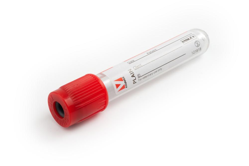 KRUUSE Blutentnahmeröhrchen einfach, 5ml, 100 Stk KRUUSE Blutentnahmeröhrchen einfach, 5ml, 100 Stk
