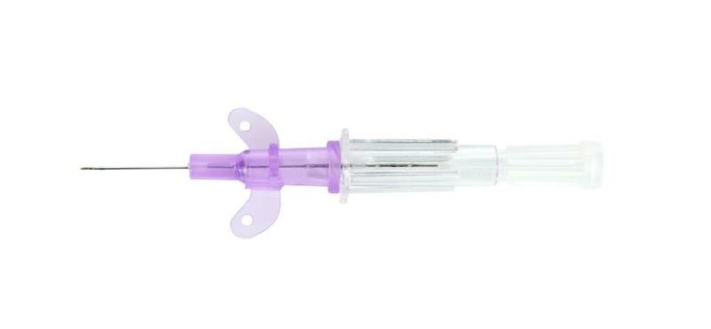 Kruuse Venocan mini IV Kath. 0.6 x 13 mm 26G violett, 50Stk Kruuse Venocan mini IV Kath. 0.6 x 13 mm 26G violett, 50Stk