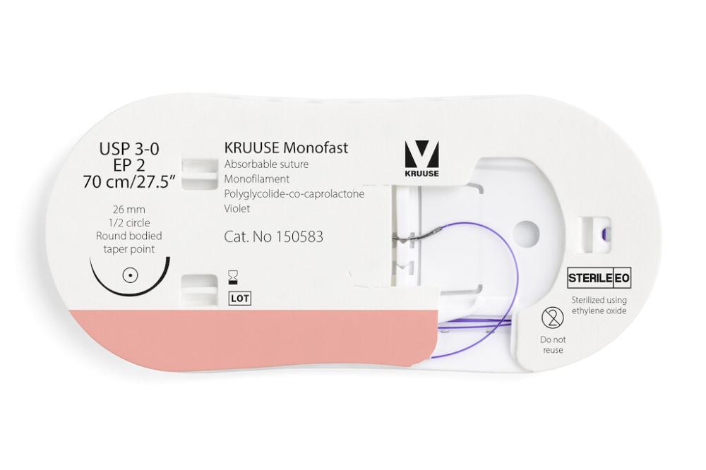 KR Monofast,USP 3-0,70cm 26 mm 1/2 TP, RK, 12 Stk KR Monofast,USP 3-0,70cm 26 mm 1/2 TP, RK, 12 Stk