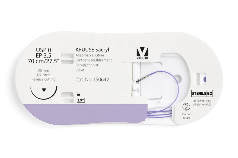 KR Sacryl,USP 0,70cm 36 mm 1/2 K, RC, 12 Stk KR Sacryl,USP 0,70cm 36 mm 1/2 K, RC, 12 Stk