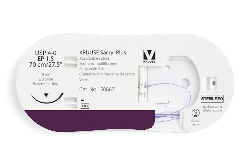KR Sacryl Plus,USP 4-0,70cm 19 mm 3/8 K, RC, 12 Stk KR Sacryl Plus,USP 4-0,70cm 19 mm 3/8 K, RC, 12 Stk