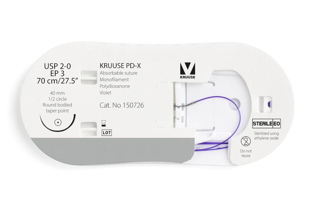 KR PD-X,USP 2-0,70cm 40 mm 1/2 TP, RK, 12 Stk KR PD-X,USP 2-0,70cm 40 mm 1/2 TP, RK, 12 Stk