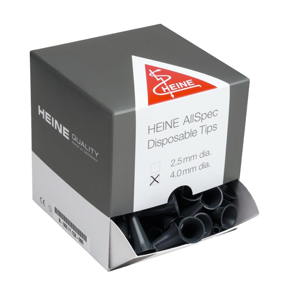 Heine AllSpec 4.0mm grau Einweg-Tips, 250 Stk,f.BETA100