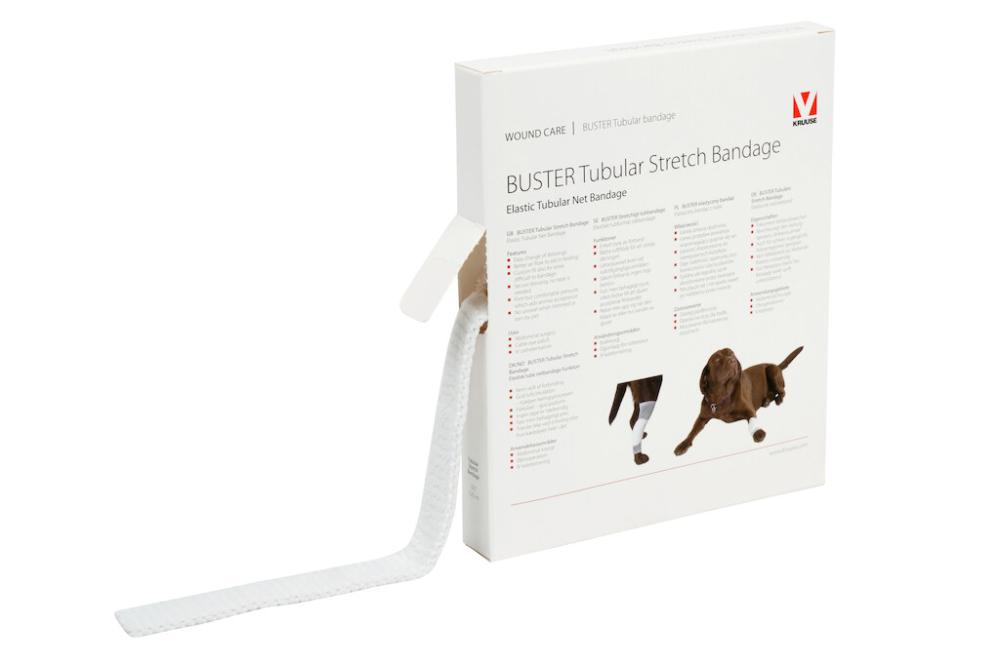 BUSTER Schlauchverband, weiss 1.25 cm x 6.5 m BUSTER Schlauchverband, weiss 1.25 cm x 6.5 m