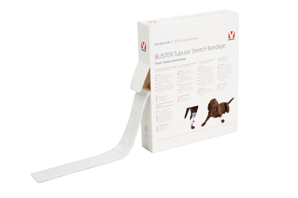 BUSTER Schlauchverband, weiss 2.5 cm x 6.5 m BUSTER Schlauchverband, weiss 2.5 cm x 6.5 m