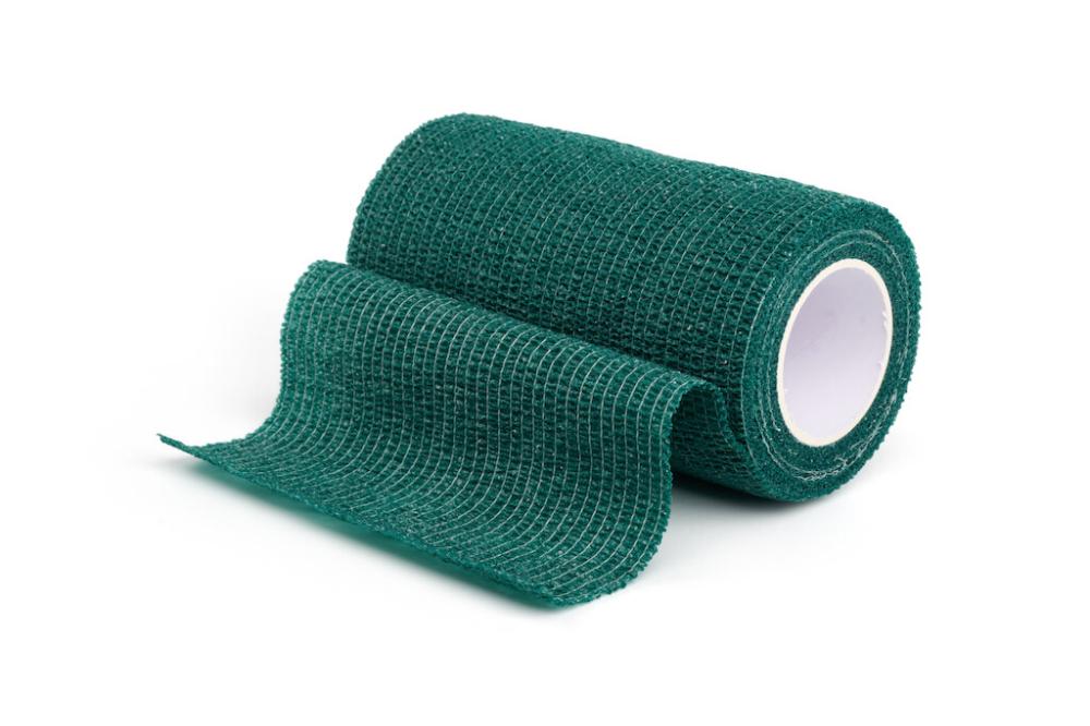 KRUUSE Vet-Flex 10cm x 4.5m grün, 10 Stück