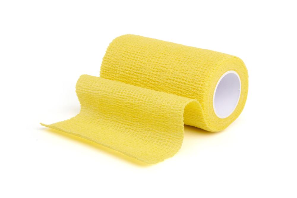 KRUUSE Vet-Flex 10cm x 4.5m gelb, 10 Stück KRUUSE Vet-Flex 10cm x 4.5m gelb, 10 Stück