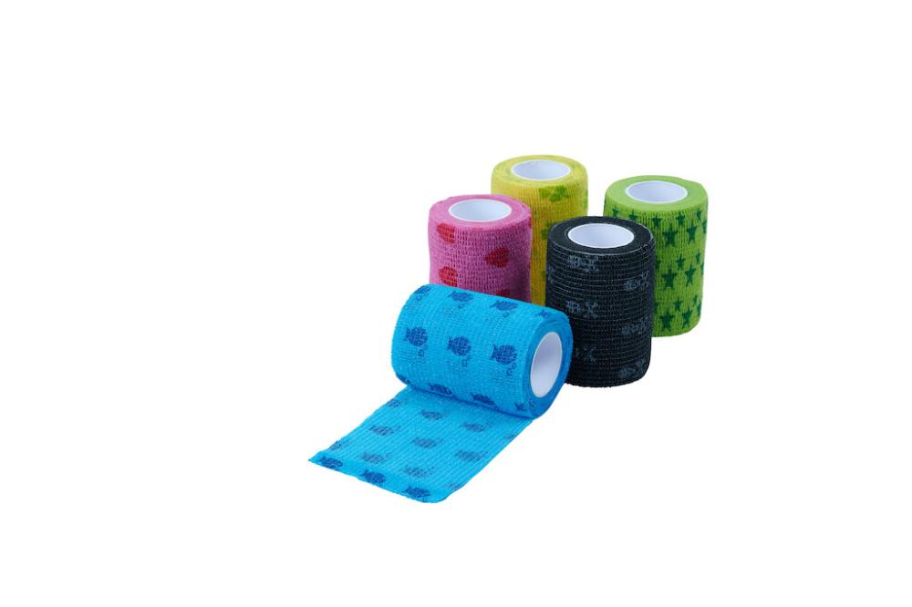 KRUUSE FunFlex-Binden 7.5cm 4.5m, assortiert, 10 Rollen