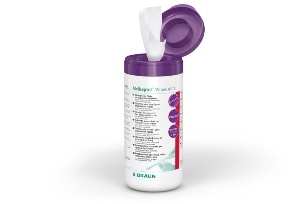 Meliseptol Wipes ultra 100 Tücher à 14 x 20 cm