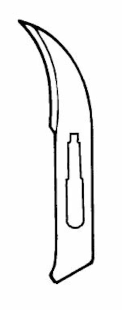 Paragon Skalpellklingen Fig.12 zu Griff Nr. 3/steril/100 Stk.