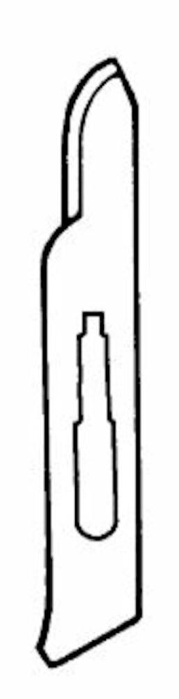ParagonSkalpellklingen Fig.15T zu Griff Nr. 3/steril/100 Stk.