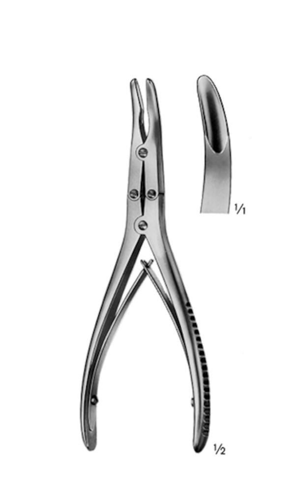 Hohlmeisselz. n/Zaufal-Jansen 18cm gebogen übersetzt Hohlmeisselz. n/Zaufal-Jansen 18cm gebogen übersetzt