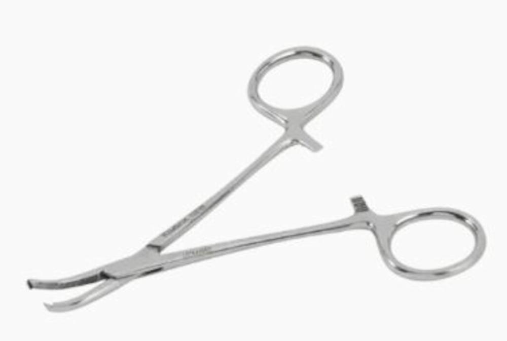 VI Halstead Mosquito Forceps curved 12.5 cm 1/2 teeth VI Halstead Mosquito Forceps curved 12.5 cm 1/2 teeth