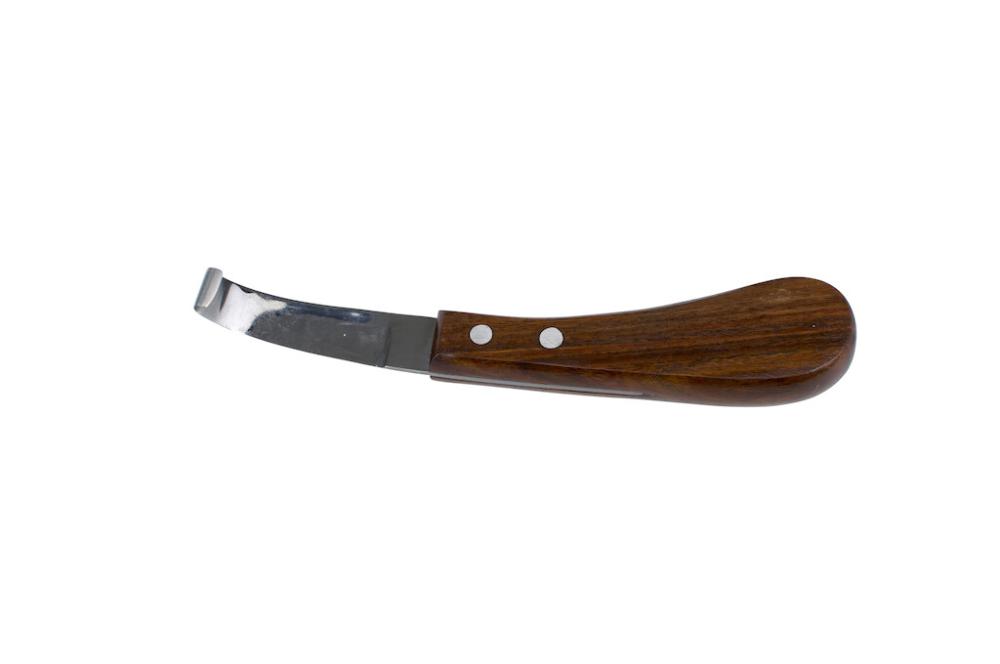 KRUUSE Hufmesser breit rechts Klinge 8 cm KRUUSE Hufmesser breit rechts Klinge 8 cm