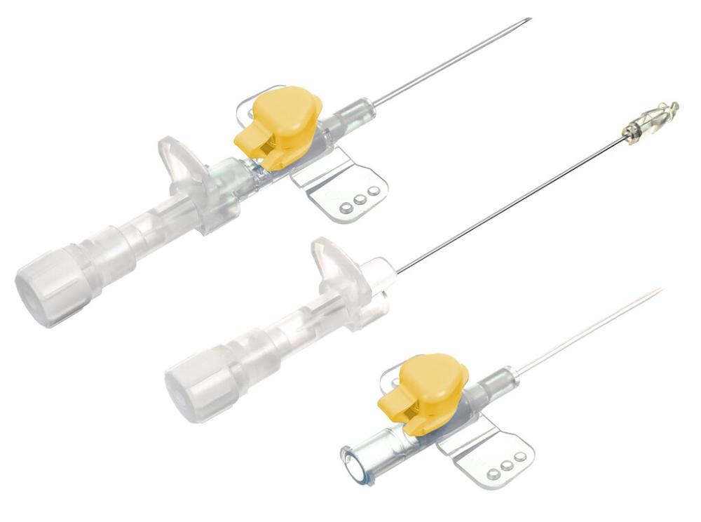KRUUSE SafeVet InfuVein gelb 0.7x19mm, 24G x 3/4, 50 Stk.
