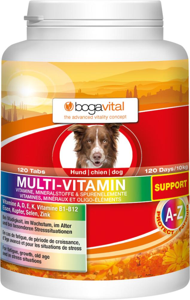 bogavital Multi Vit. Support Hund 180 g, 120 Tabs / Hunde Snacks / Snacks / Futtermittel @ CH Online-Shop