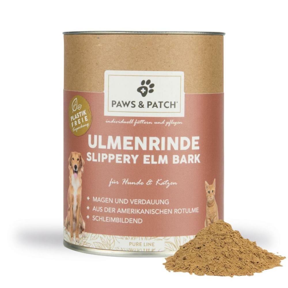 Ulmenrinde Pulver 100g Hunde/Katzen Paws And Patch / Hunde Snacks ...