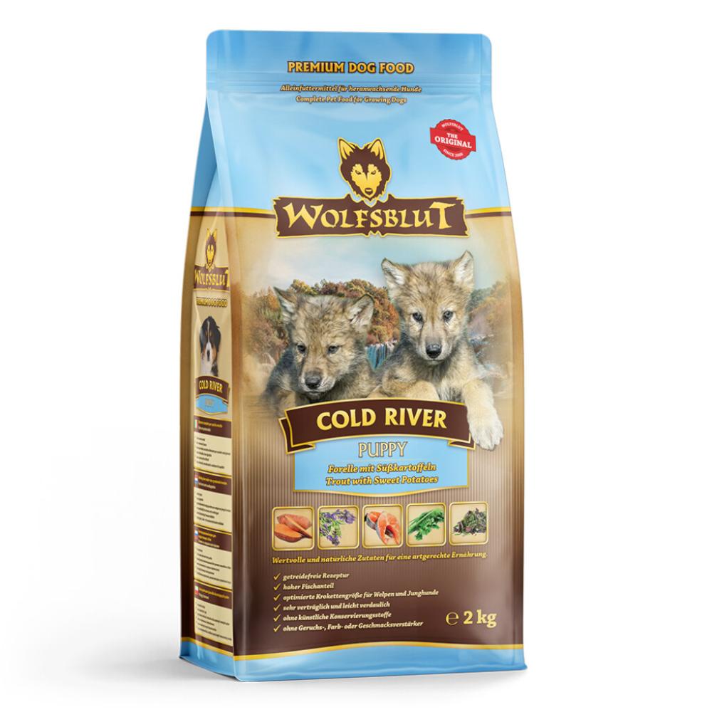 Can Puppy Cold River Forelle Süsskartoffel 2kg Wolfsblut / Covetrus