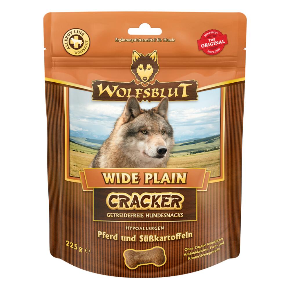 Can Cracker Wide Plain - Pferd Süsskar. 6x225g Wolfsblut Can Cracker Wide Plain - Pferd Süsskar. 6x225g Wolfsblut